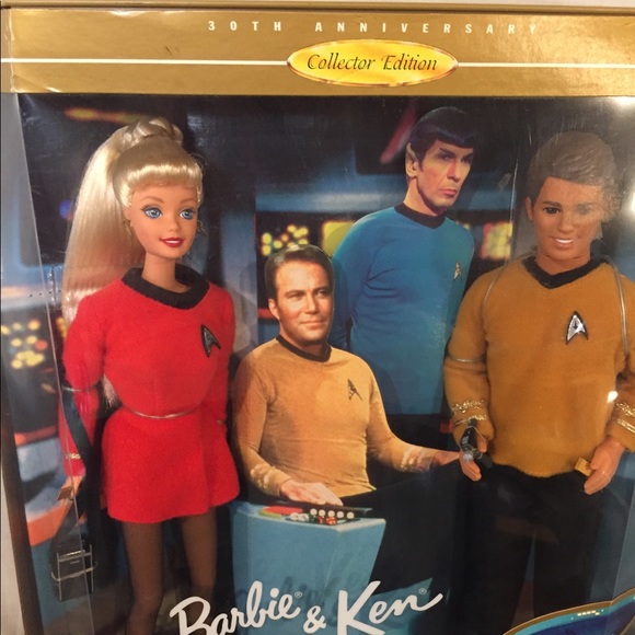 barbie & ken star trek